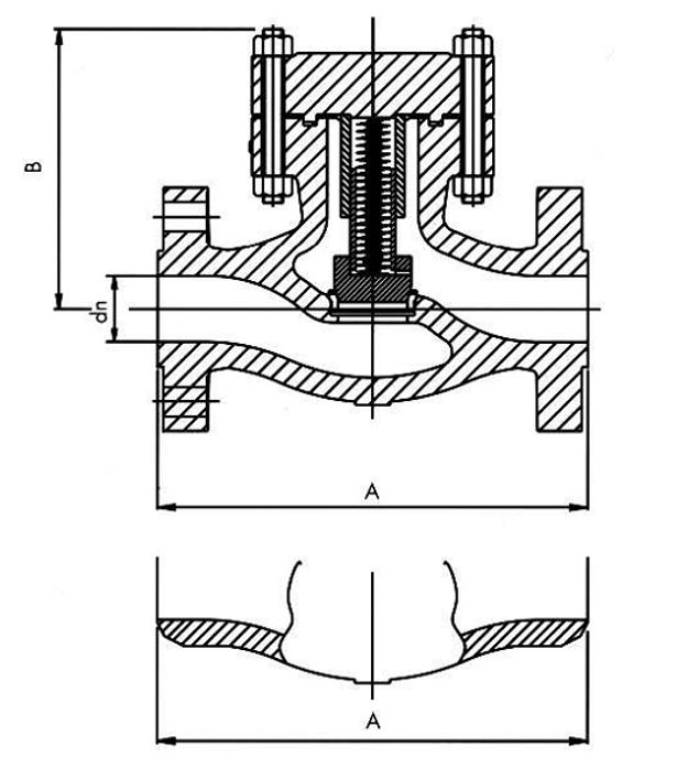 Piston check valve Cl150-Cl600 2-10