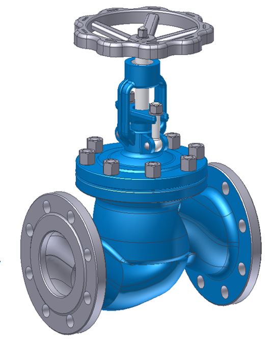 Globe valve PN16-40 DN15-300